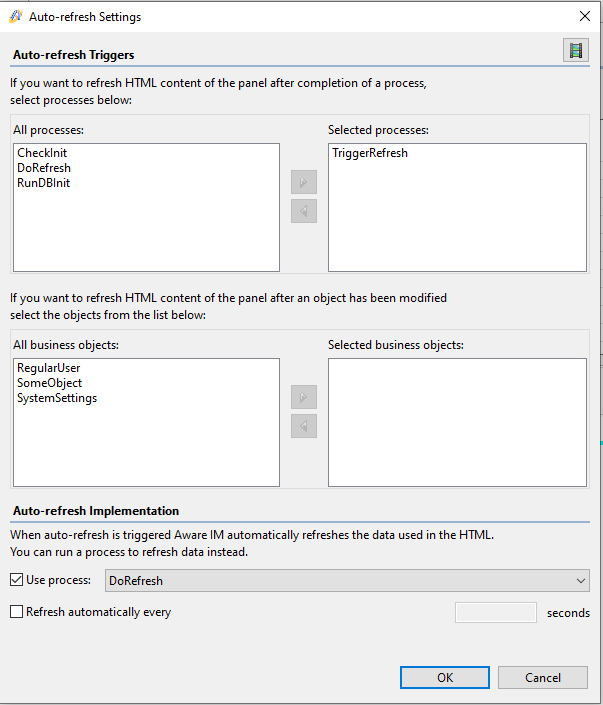 Auto refresh settings of the panel.PNG Auto refresh settings of the panel.PNG